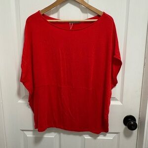 Zara Vibrant Red Women's Blouse